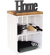 Sitzkiste Ablagetisch Sitzkiste aus unserer Johanna Obstkiste und massiven Holzplanken Schuhablag...