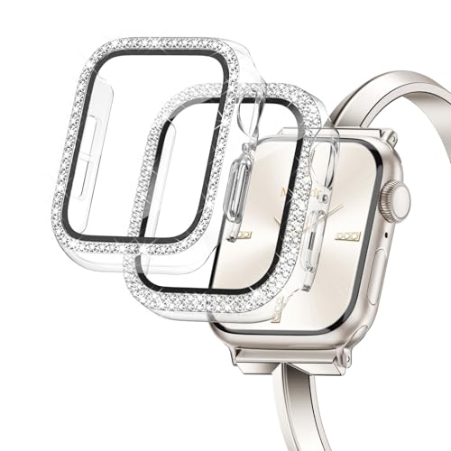 �u2������vMissair �R���p�`�u�� �A�b�v���E�H�b�` �J�o�[ 46mm �L���L�� Apple Watch �P�[�X Apple Watch �ی�J�o�[ �K���X�t�B�����t�� 1��2��̃_�C�������h �I�V���� ���f�B�[�X iWatch Series 11