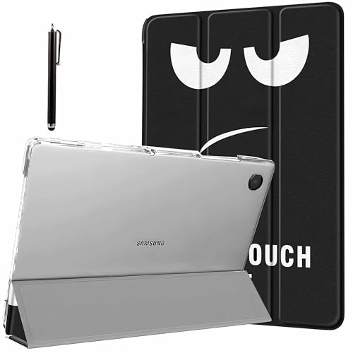 Image of ProElite Cover for Samsung Galaxy Tab A9 Plus 11 inch Case Cover, Smart Flip Case Cover for Samsung Galaxy Tab A9+ 11 inch Translucent Back with Stylus Pen, Dont, Touch