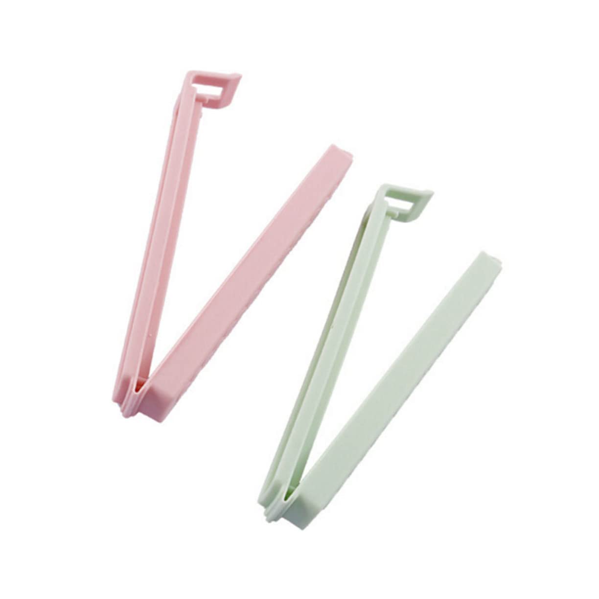 Tasty - Clip Di Chiusura Per Sacchetti, 5 Pezzi In Plastica PP, Colori Blu/Grigio/Verde, Per Alimenti E Freezer
