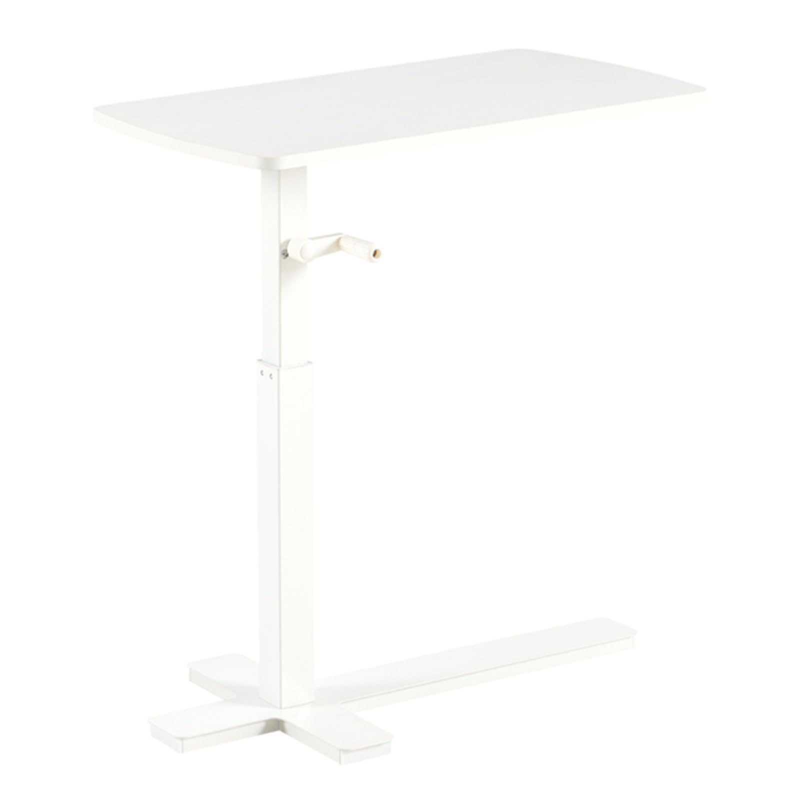 Table de bureau pliable en C meuble d'appoint pour lit et chambre à coucher