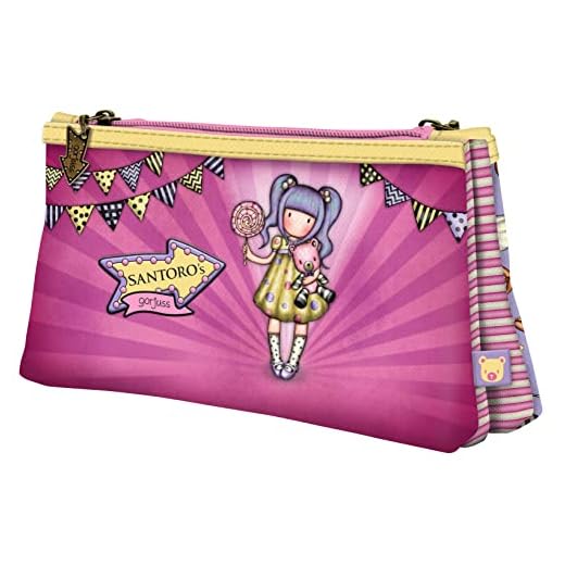 Santoro, Portatodo Doble Gorjuss Fairground First Prize 115X215X50Cm Unisex niños, Multicolor, Talla única