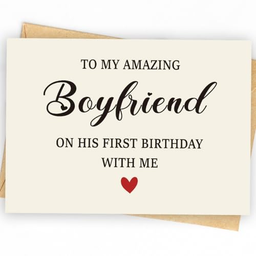 Birthday Card For Boyfriend - WowBefun