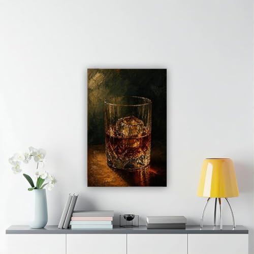 Poster sur toile décoration murale salon thème whisky