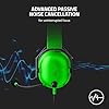 Razer BlackShark V2 X - Multi-Platform Wired Esports Headset (Triforce 50 mm Drivers, Advanced Passive Noise Cancellation, 7.1 Surround Sound, Hyperclear Cardioid Mic) Green #4