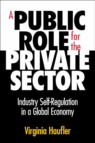 A Public Role for the Private Sector: Industry Self-Regulation in a Global Economy