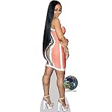 Blac Chyna Silhouette en Carton Taille Mini
