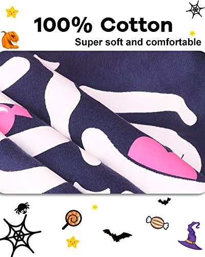 Image of DAUGHTER QUEEN Boys & Girls 100% Cotton Halloween & Christmas PJS 18M-12Y