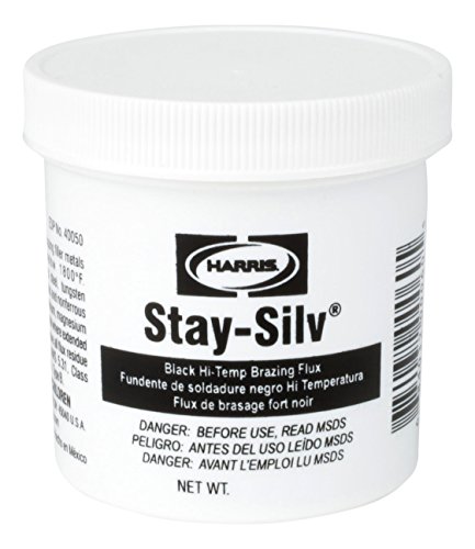 HARRIS SSBF5 Stay Silv Brazing Flux, 5 lb. Jar, Black