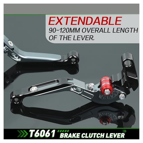 Leviers de frein et d'embrayage CB500F 2013-2021 pliables