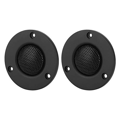 2pcs tweeter speaker + 2Pcs Dome Tweeter Speaker 25-core 60W B7 Pure Silk Film Diaphragm Treble Loudspeaker Horn F0 KHz to 28 Magnet N40 with Radiatorsfor tweeterwoofer 10 cmdome silk ebtools dome tre by Fydun - Image 3