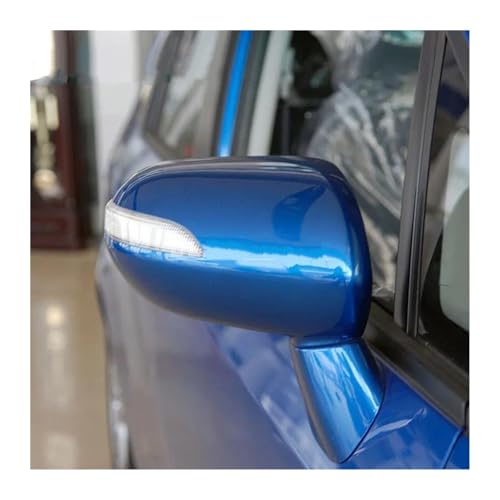 Rétroviseur extérieur pour Jazz Fit GD 2005-2008 côté droit bleu avec clignotant 5 broches