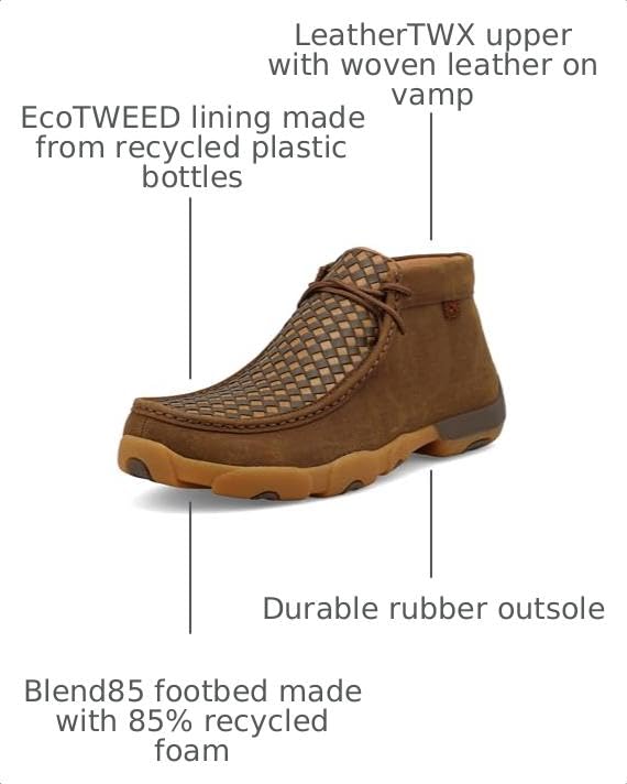 Image of Twisted X Men's Chukka Driving Moc Boot