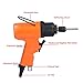 Pneumatic Screwdriver Gun Industrial Grade 8000 RPM High Torque 60Nm 1/4 Inch Air Powered Screwdriver Tool for Furniture Maintenance Mechanical Assembly Steel Construction