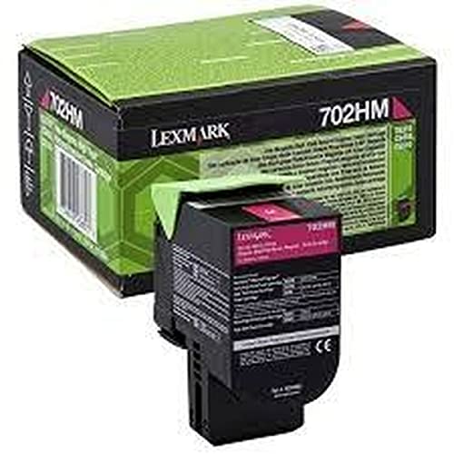 Lexmark 70C2HM0 - Cartucho de tóner, color magenta