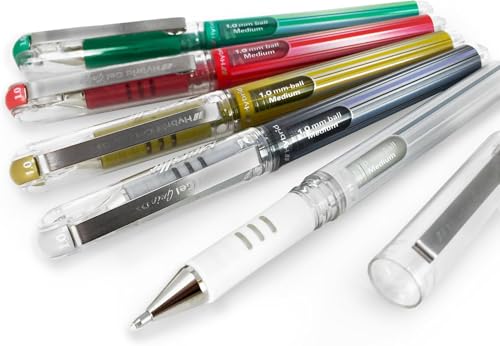Pentel Bolígrafo Gel Blanco Punta 1.0 mm Pack 12 miniatura 2
