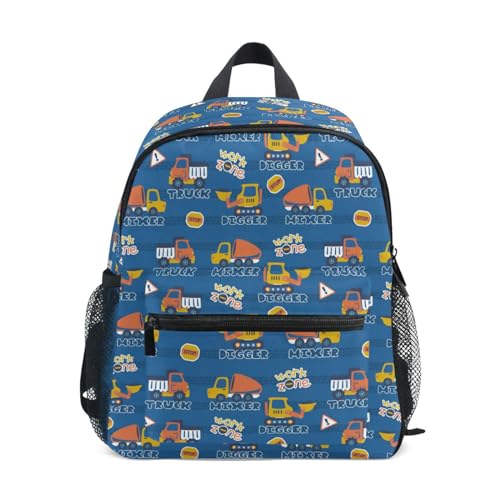 Sac à dos école primaire garçons filles camion taille S qui ne glisse pas des épaules
