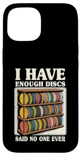 I Have Enough Discs �ʔ����f�B�X�N�S���t �X�}�z�P�[�X iPhone 15 �p