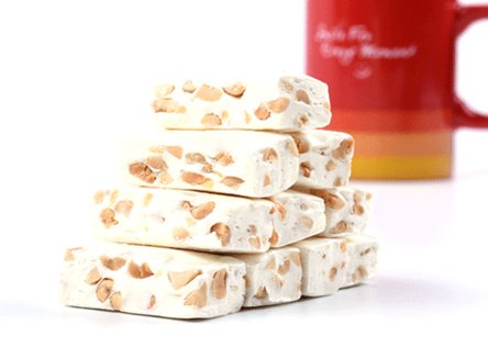 Chinese Specialty Snacks Chewy Peanuts Flavor Nougat 500g (17.6oz)