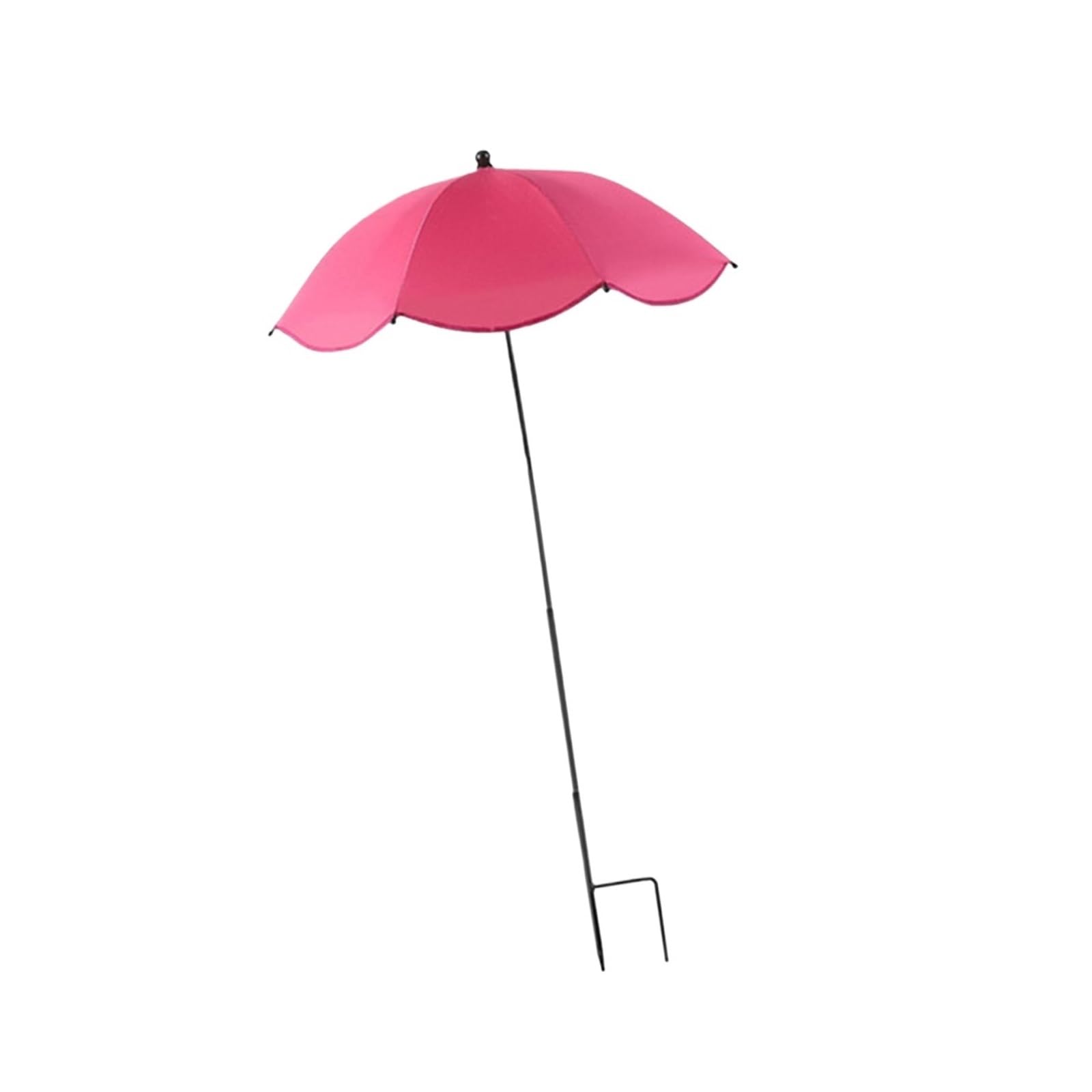 Cgrsdsd Rose Red Plant Shade Umbrella Plant Umbrella Protection Provide Shade To Defend Plants From Blazing Sun Convenient Weatherproof Sunshade Cloth For Garden Beds(Rose Red)