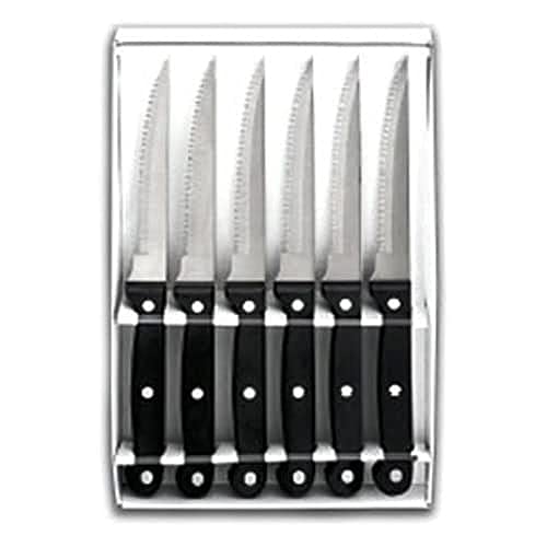 Lacor - 39060 - Set 6 cuchillos Chuleteros Dentados Classic