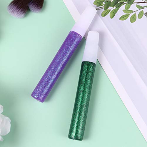 Exceart 5 conjuntos de 50 canetas marcadoras de gel, canetas com glitter, ótimas para cartões de pre