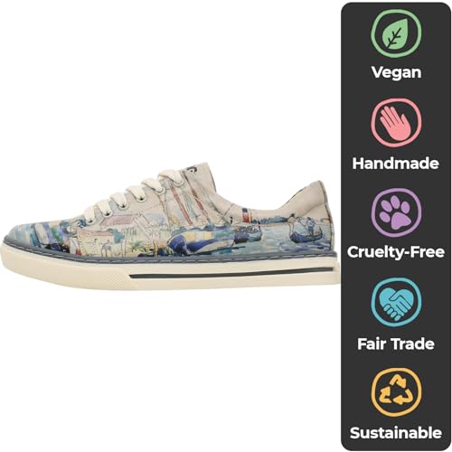 Vegan Leather Sneakers for Women - Handmade and Unique Fashion Sneakers for Women - Image 4