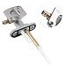 Qiilu Grifo de Gasolina Motos para YFZ350 YFM660 Grizzly ATV Aluminio Grifo...