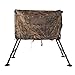 Momarsh Invisi Lab Dog Blind for Waterfowl Hunting | Adjustable Pet Blind for Dry or Wet Land Hunting & Training | Water Resistant Shell with Mesh Draining Bottom | Original Shadowgrass