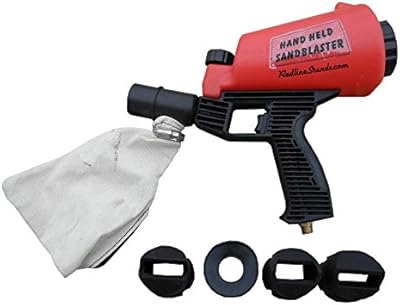 Redline REHHS1 Hand Held Outdoor Sand Blaster Canister Spray Gun