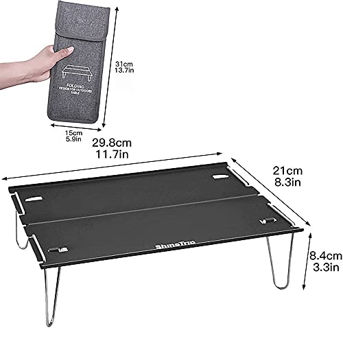 Table pliante portable avec sac de transport compacte pour camping - 3