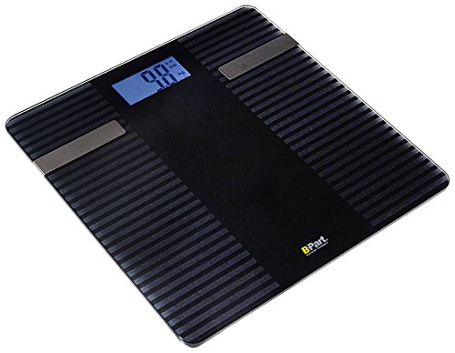 B-Part Smart Scale For Body Weight, Digital Bathroom Scale Bmi Weighing Bluetooth Body Fat Scale, Body Composition Monitor Health Analyzer With Smartphone App, 400 Lbs - Black #TOP19