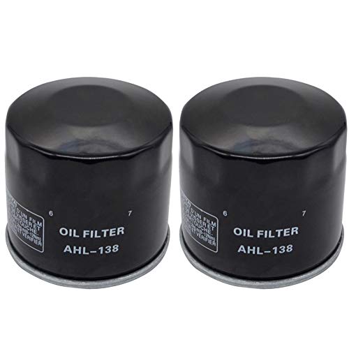 Loczek Motorrad Ölfilter for Cagiva V Raptor 650 1000 Navigator 1000 2000-2005 Xtra Raptor 1000 2001 2002 2003 2004 2005 (Aktualisierung Zubehör) (Color : 2 PCS)