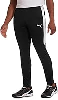 PUMA Men's Speed Track Pants Black/Asphalt XX-Large - Moisture-Wicking Training Pants with Mesh Inserts for Athletes