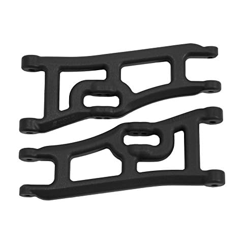 RPM 70662 Wide Front A-Arms, Traxxas E-Rustler and Stampede 2WD, Black Cover