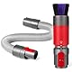 Staubbürste + Flexibler Verlängerungsschlauch Kompatibel mit Dyson Outsize / V7 / V8 / V10 / V11 / V12 / V15 Staubsauger, Weiche Borsten Staubentfernungsbürste, Schnurlose Staubsauger-Ersatzteile