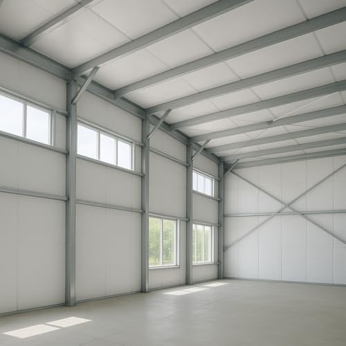 SmartSHIELD -10mm 48" x 50ft R20 Reflective Insulation roll, Foam Core Radiant Barrier, Thermal Insulation Shield - White / FOIL