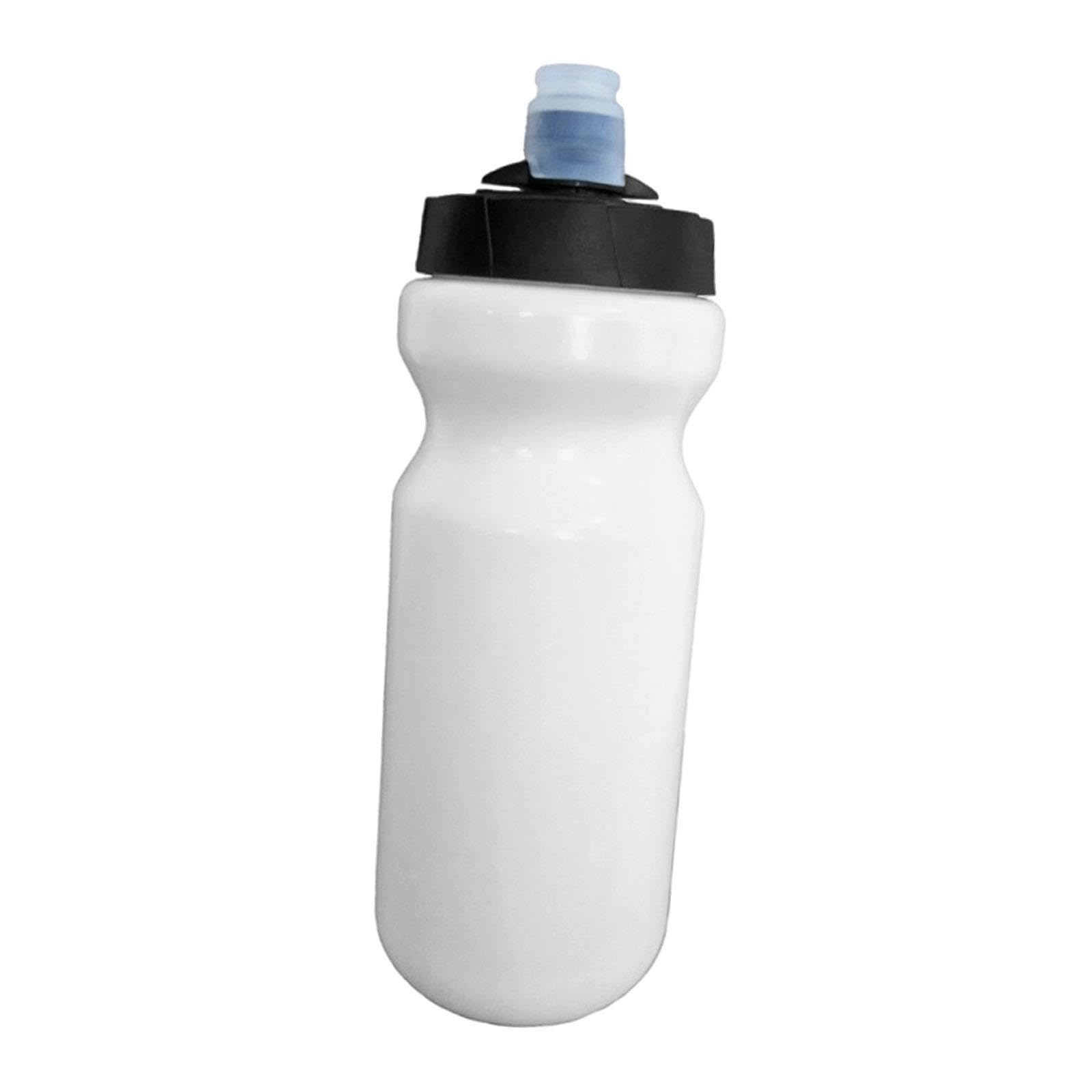 Squeeze Sports Water Bottle Portable Water Cup for Baseball Workout Football White-image-47