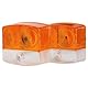 HELLA 2BE 002 776-251 Blinkleuchte - Halogen - 12V - Anbau/geschraubt - Stecker: Flachstecker - links - Menge: 1
