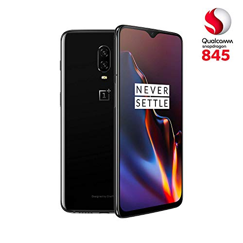OnePlus 6T Smartphone 8 GB RAM + 128 Memoria, Nero...