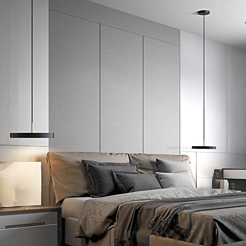 Lámpara de comedor con iluminación colgante blanca para dormitorio 6
