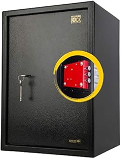 Ultimate Safe® 8.5L Small Home Safe - 20cm (H) X 31cm (W) x 20cm (D) - Key Locking Safe with Triple Blade Lock® (Key Lock, 43L)