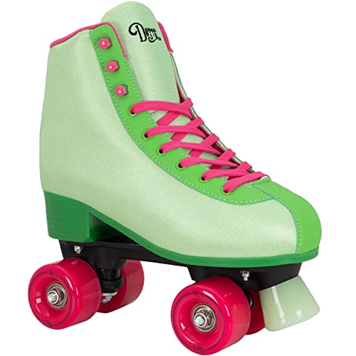 Lenexa Dottie Indoor/Outdoor Roller Skates for Women & Kids - Ladies' 9, Green