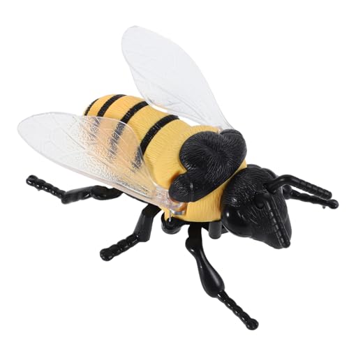 VICASKY Realistische Laufende Bienenfigur Mechanisch Wind Up Kreatives für Party Mitgebsel Klassenzimmer Belohnung Lustiges Entspannendes Insektenmodell