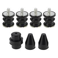 ECSiNG 1 Satz Kettensägen-AV-Puffer-Stoßdämpfer-Set 530029984 530052439, kompatibel mit 137 142e 141 136le 36 41 Serie