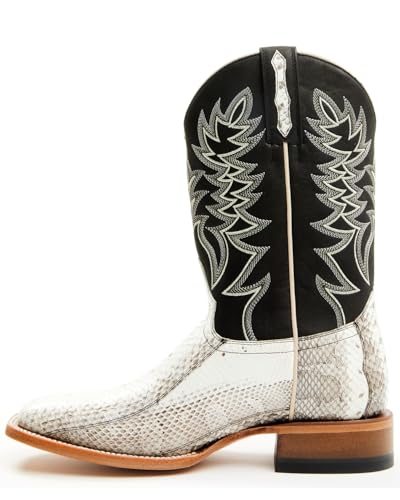 Cody James Men's Exotic Water Snake Back Cut Western Boot Broad Square Toe - Bbme-7423
