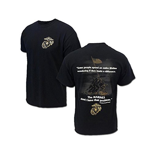 Armed Forces Gear Marines 2 Sided Reagan Quote TEE - XL