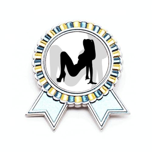 Broche Art Déco femme accessoire mode insigne métal taille M badge poitrine