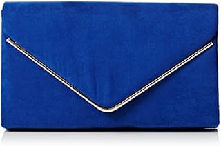 SwankySwans Women's Oscar Envelope Suede Velvet Party Prom Clutch Bag Clutch