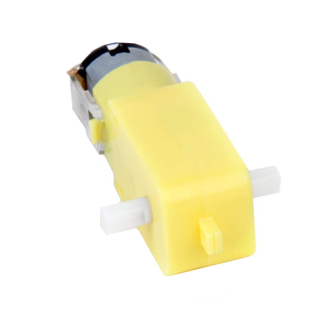 UG LAND INDIA 1 Piec 12V DC Motor Double Shaft Gear Rotated High Speed Robotic Parts Multi Works, High Loaded Lifting